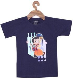 Boys Cartoon Pure Cotton T Shirt 